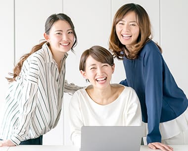 幅広い年齢層を積極採用中！